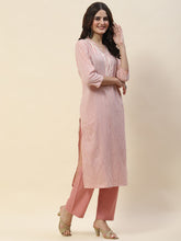 Printed Cotton Kurta Set